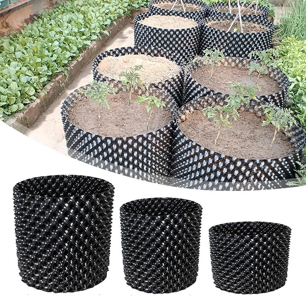 Bonsai Garden Stand - 1セット耐久性のある速乾性のある育苗ポット、植木鉢トレイ、植物スタンド、盆栽ポット受け皿、腐根防止、根のコントロール、園芸用品、フラワーポット