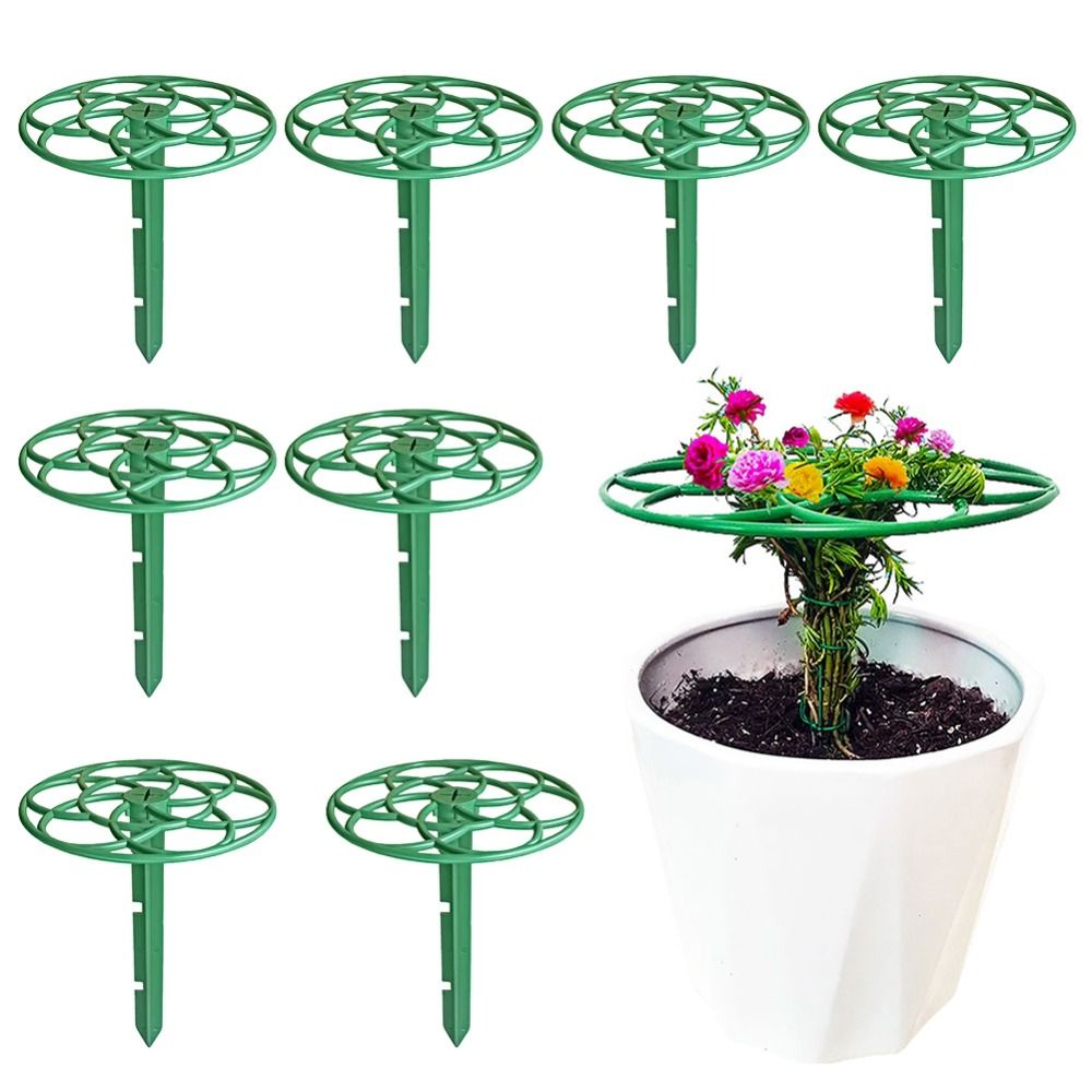 Bonsai Garden Stand - S/M/L 盆栽クライミングフレームプラスチック製積み重ね可能な植物ケージサポートスタンド多層ひまわり型ブラケット園芸用品