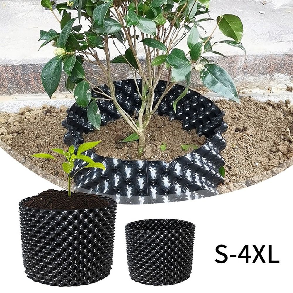 Bonsai Garden Stand - 1セット 新型速乾性育苗ポット 植木鉢トレイ 盆栽 腐根防止 ルートコントロールポット
