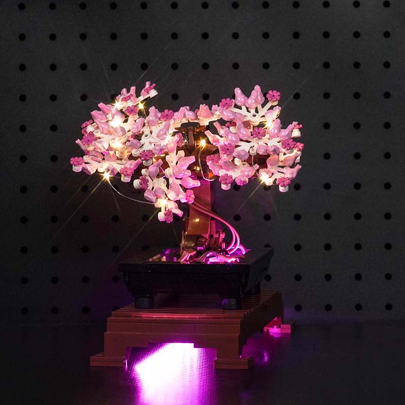 Lazishi-LEDビルディングブロックセット,盆栽処理に - Bonsai Garden Lego のレビューと価格