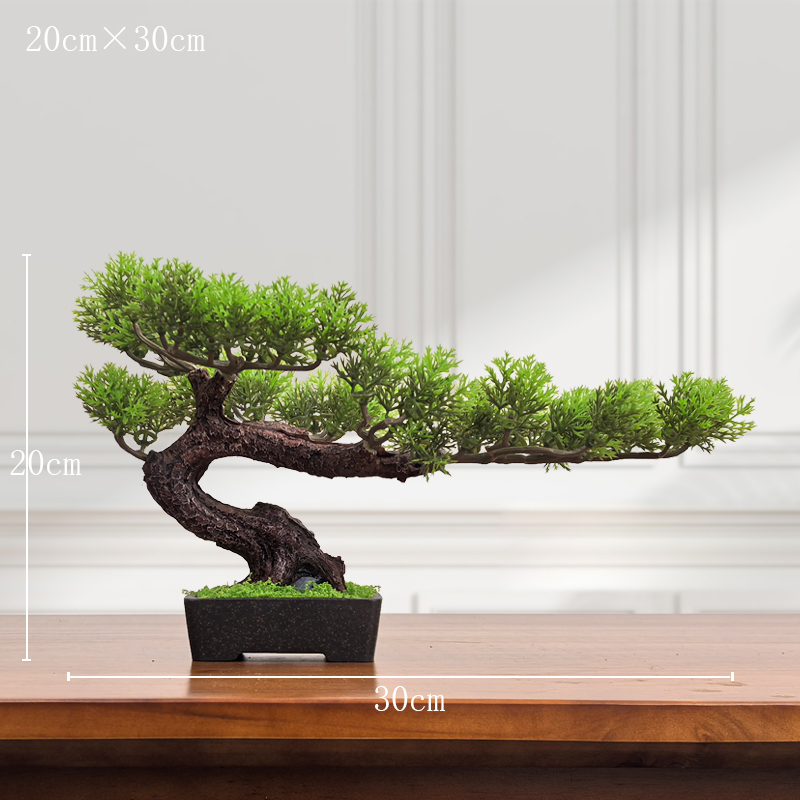 人工植物盆栽、模擬木、鉢植え、造花、ダイニングテーブル鉢植え - Bonsai Garden Zen のレビューと価格