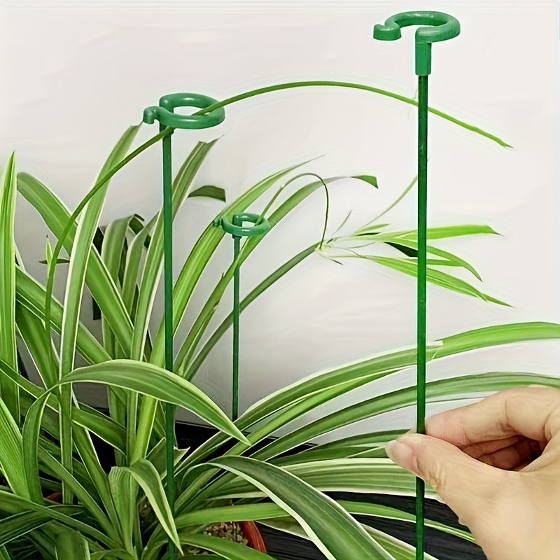 6個入り グリーン プラスチック製 植物支柱 フック付き 再 - Bonsai Garden Stand のレビューと価格