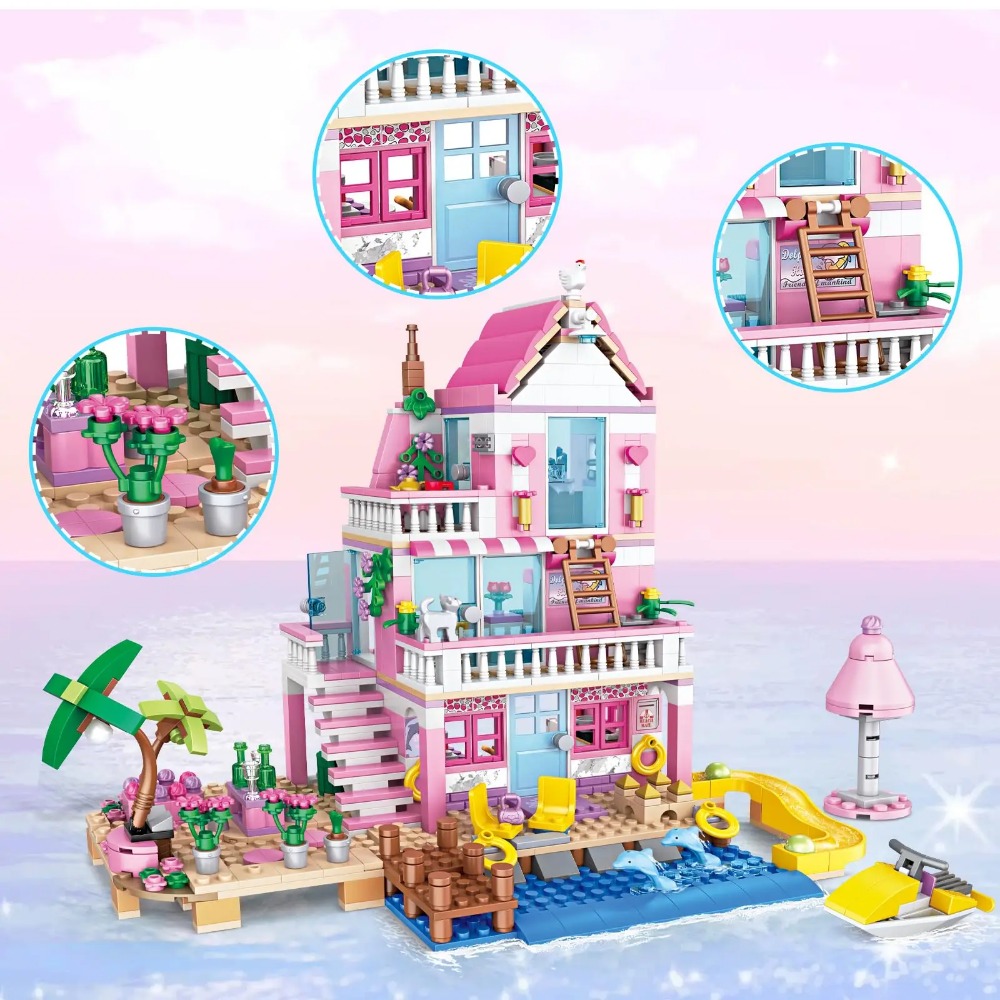 フレンズシティツリーハウスサマーホリデーヴィラキャッスルビル - Bonsai Garden Lego のレビューと価格