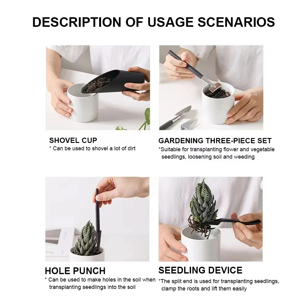 ガーデンプランターツールセット、多肉植物、屋内盆栽、ミニチュ - Bonsai Garden Miniature のレビューと価格