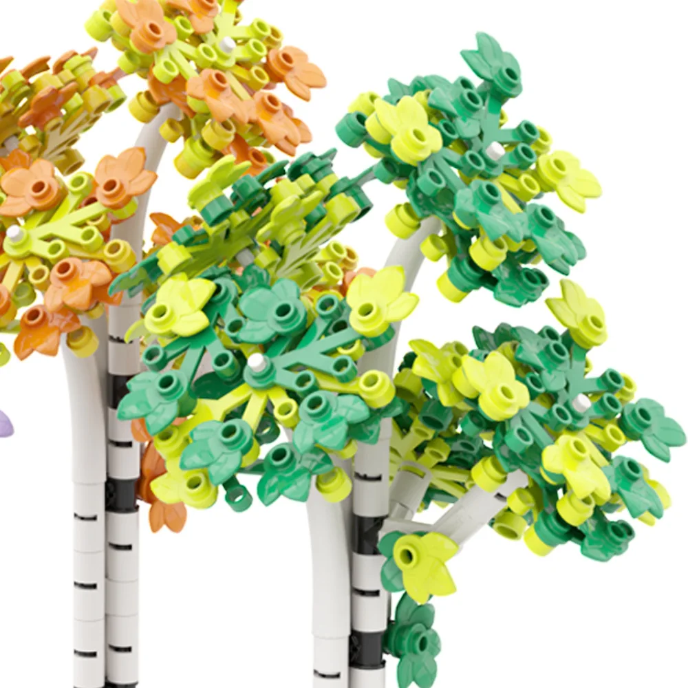 152 個 MOC ビルディングブロックガーデンファームシー - Bonsai Garden Lego のレビューと価格