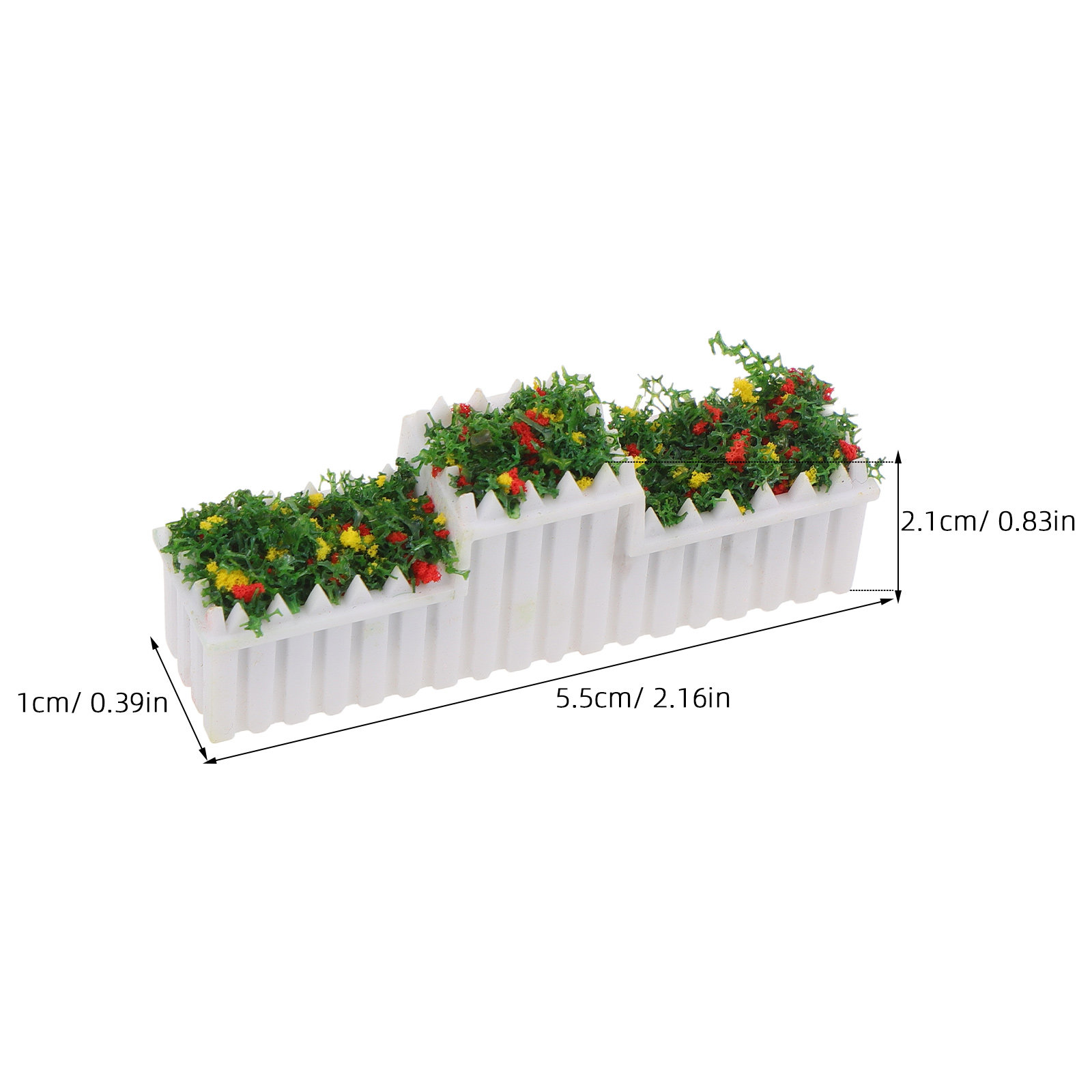 6 個のミニチュア盆栽植物モデル鉢植え人工植物フェアリーハウ - Bonsai Garden Desk のレビューと価格