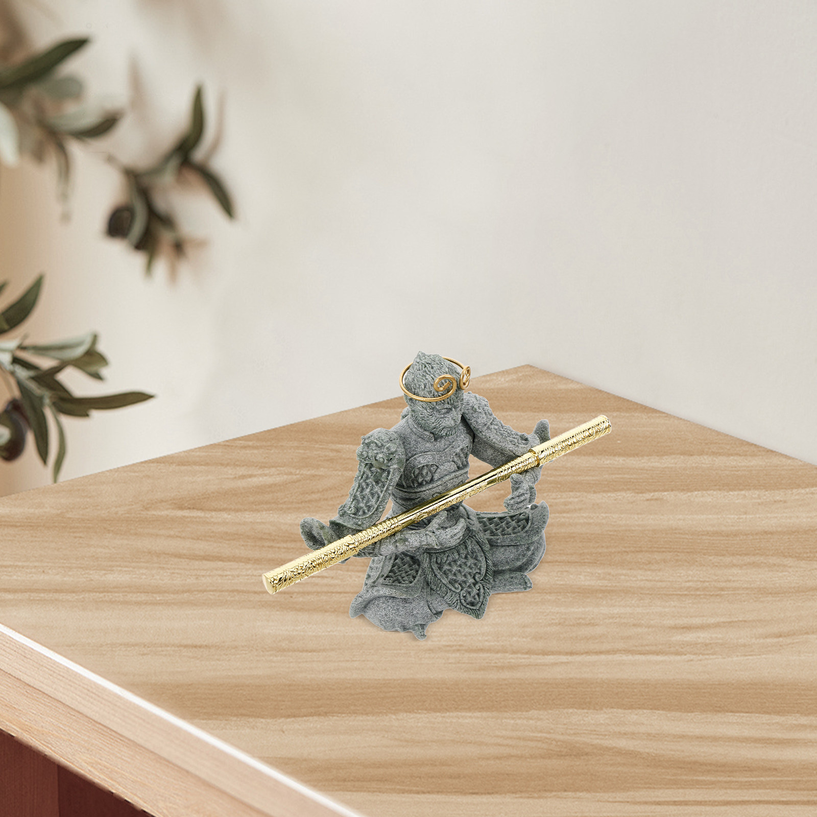 手作り砂岩悟空像、茶道用卓上飾り、アジア神話庭園盆栽水槽用デ - Bonsai Garden Desk のレビューと価格