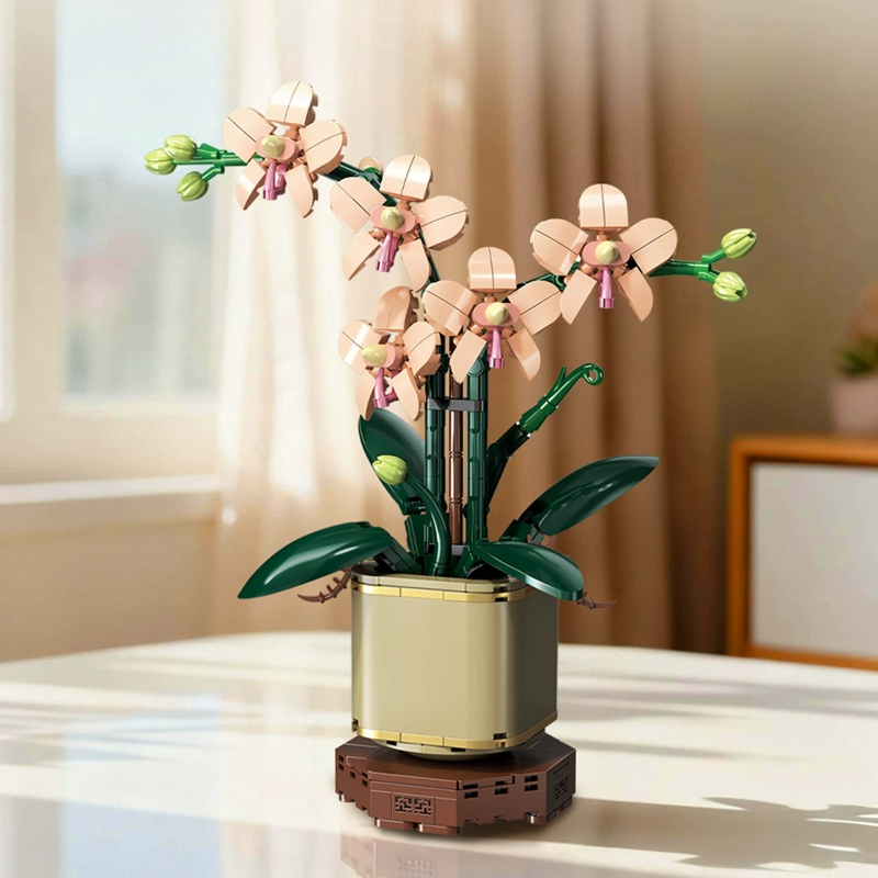 SEMBO 造花ビルディングブロック幸運の竹蘭盆栽鉢植え植物 - Bonsai Garden Lego のレビューと価格