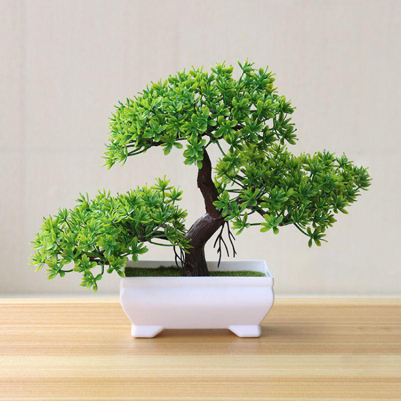 人工盆栽シミュレーション植物鉢植え、庭、テーブル、家の部屋、 - Bonsai Garden Zen のレビューと価格