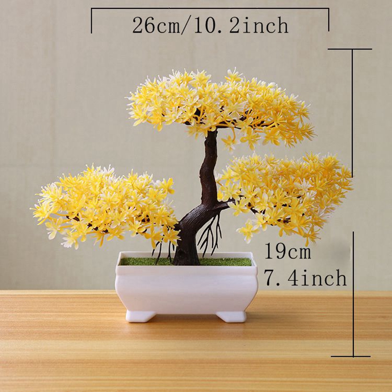 人工盆栽シミュレーション植物鉢植え、庭、テーブル、家の部屋、 - Bonsai Garden Zen のレビューと価格