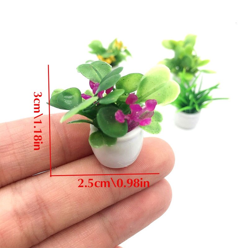 ドールハウス植物、ミニチュア盆栽、ミニ鉢植え、フラワーモデル - Bonsai Garden Zen のレビューと価格