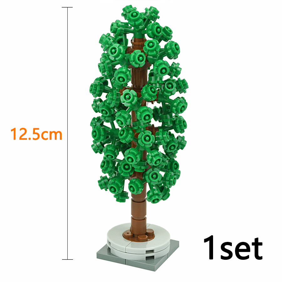子供のための木のビルディングブロック,都市ファームストリート - Bonsai Garden Lego のレビューと価格